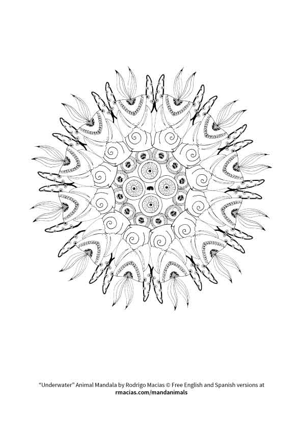 1070  Animal Mandala Coloring Pages Pdf  Latest