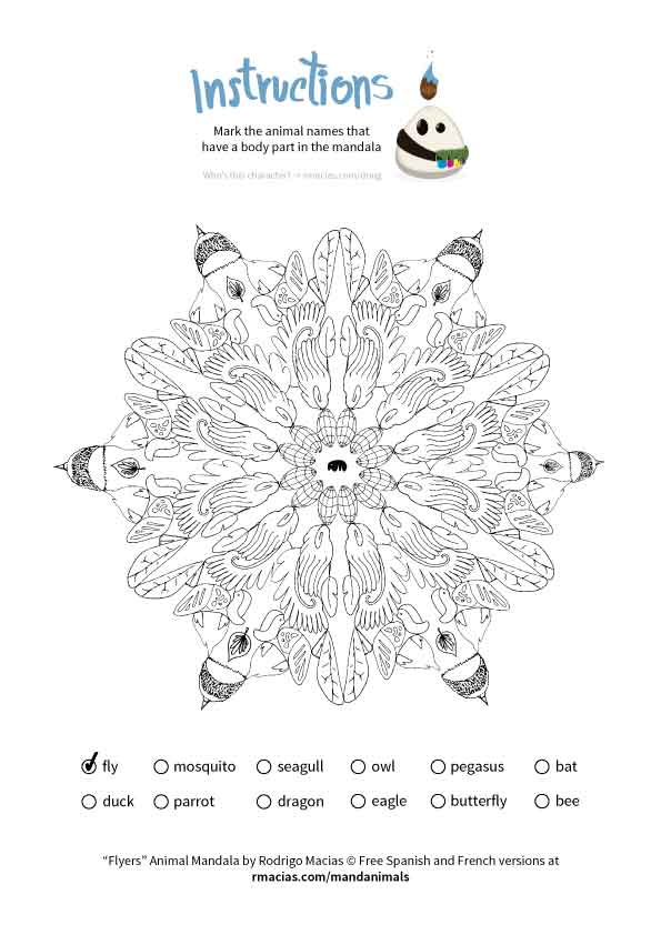 spanish parts of the body coloring pages