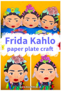 Frida Kahlo Craft for Kids - Box of Ideas